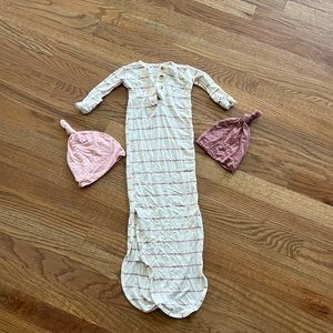 Lou Lou newborn gown